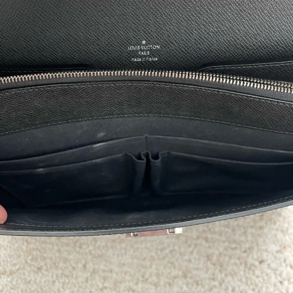 Louis Vuitton Taiga Leather Briefcase